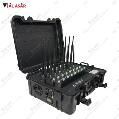 16-Band Suitcase Signal Jammer